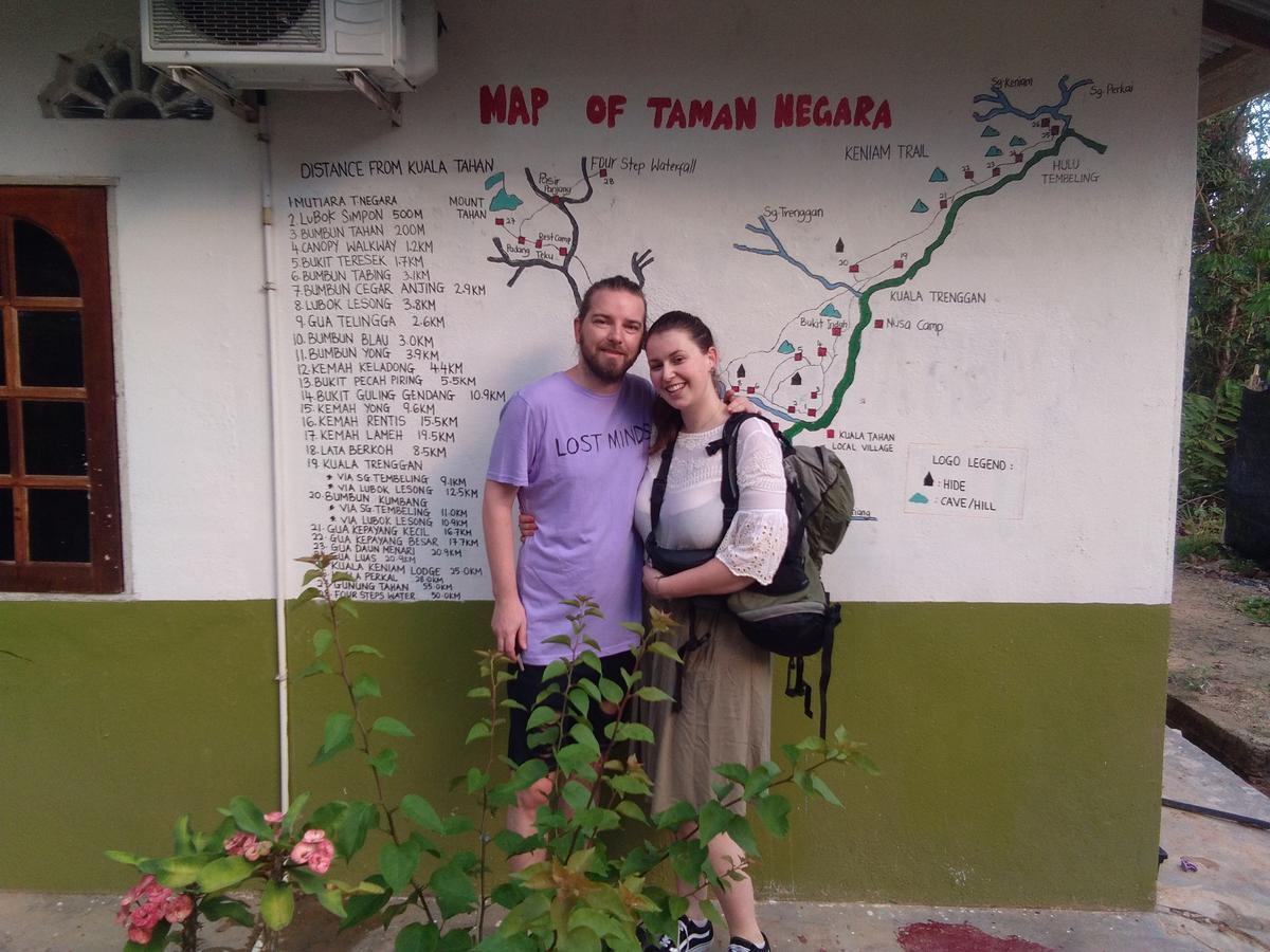 Delimah Guesthouse Kuala Tahan Kültér fotó